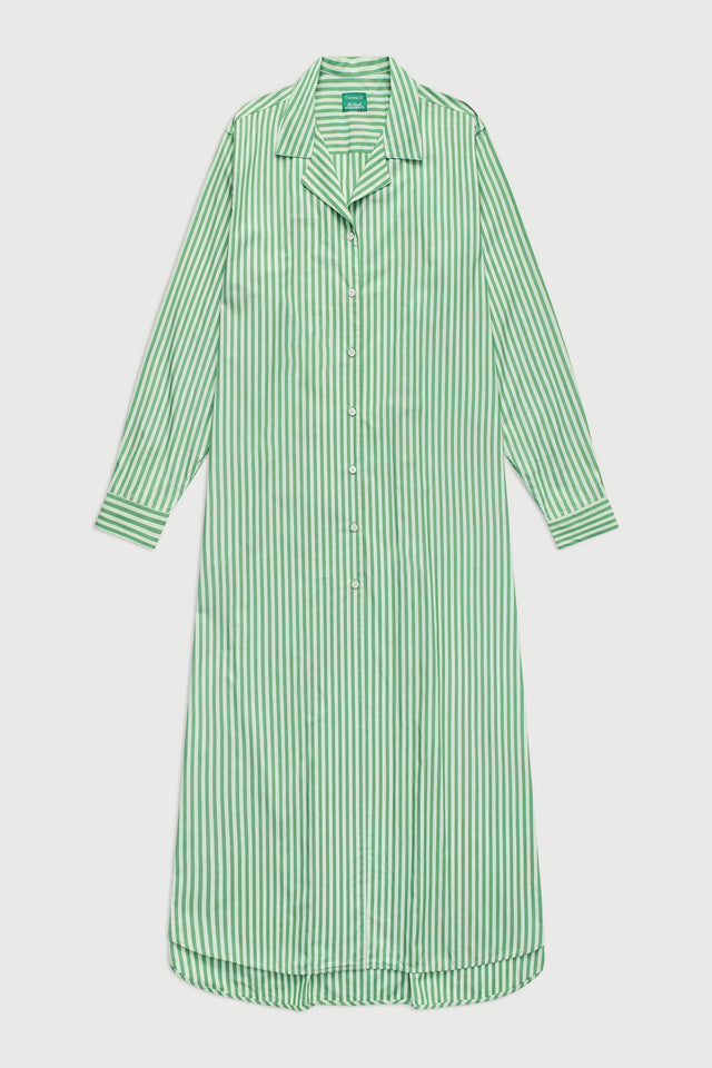 The Notched Collar Shirtdress, Coppola Stripes